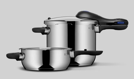 WMF Perfect – Quick Cooker Ø 22 cm Diameter of 6 Litres and a Half  Cromargan Stainless Steel for Induction: Home & Kitchen 