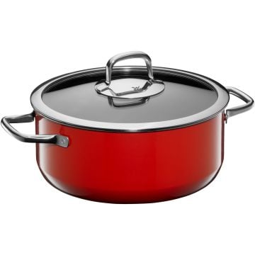 WMF Fusiontec Compact Braising Pan 24cm Red