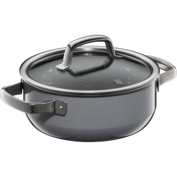 WMF Fusiontec Mineral Braising Pan 20cm with lid Platinum